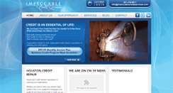 Desktop Screenshot of impeccablecreditservices.com